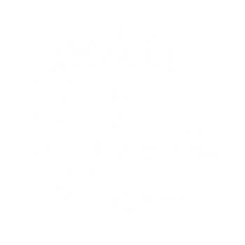 Front View Feeds Logo White